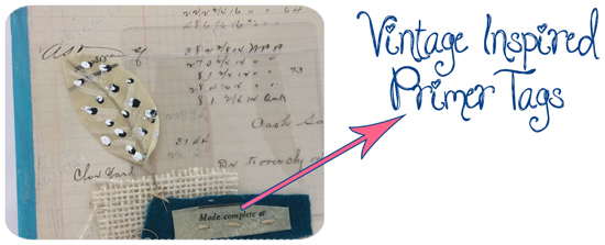 Helpful Ingredients - Vintage Inspired Primer Tags
