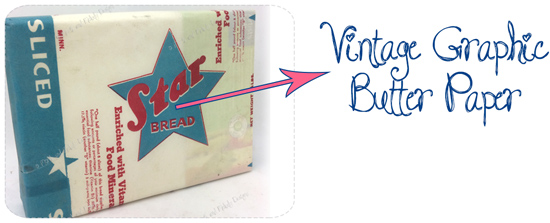 Helpful Ingredients - Vintage Graphic Butter Paper