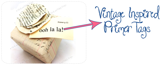 Helpful Ingredients - Vintage Inspired Primer Tags