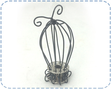 Wire Art Bobbin Bird Cage