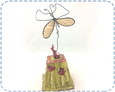 Wire Art Butterfly