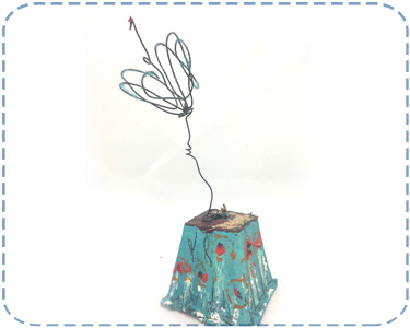 Wire Art Flower