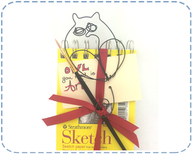Wire Art Owl Topper