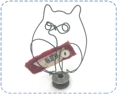 Wire Art Owl XOX